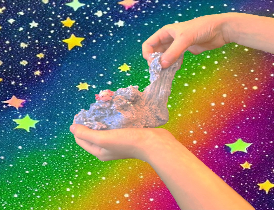 Galaxy Axolotl Slime – JoySlime